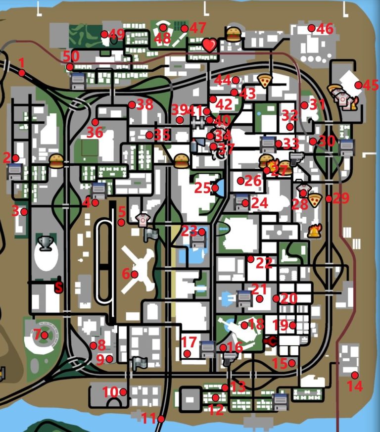 GTA San Andreas: Hitta alla 50 hästskor – Karta och belöningar0 (0)