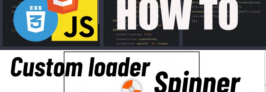 Skapa en enkel CSS spinner-loader -   