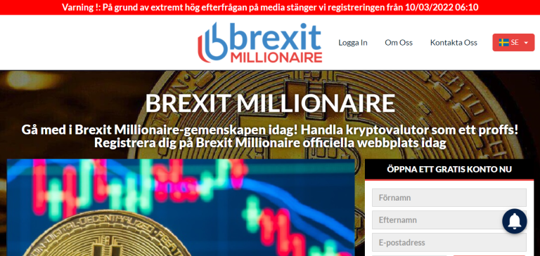 Brexit Millionaire Review – Scam App eller Legit?0 (0)