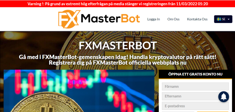 FXMasterBot granskning: Är FXMasterBot en bluff?0 (0)