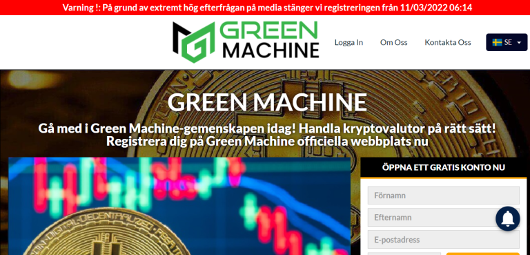 Bör du investera i den gröna maskinen 2022?0 (0)