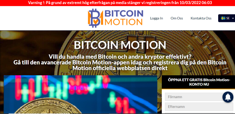 Bitcoin Motion 2022 granskning: Är det en bluff eller legitimt?0 (0)