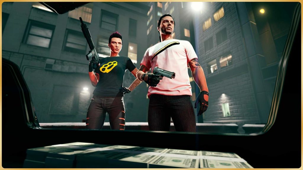 Brass Knuckles and Baseball Bat T-shirts som låses upp genom att logga in på GTA Online innan nästa tisdag