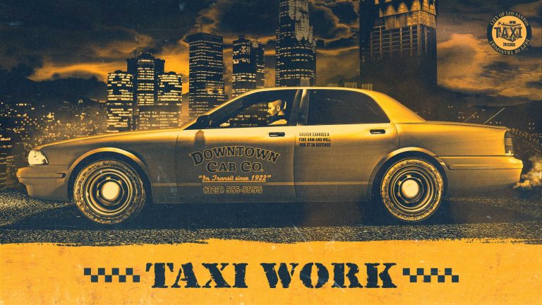 Kör taxi runt Los Santos med 19 januari GTA Online Update0 (0)