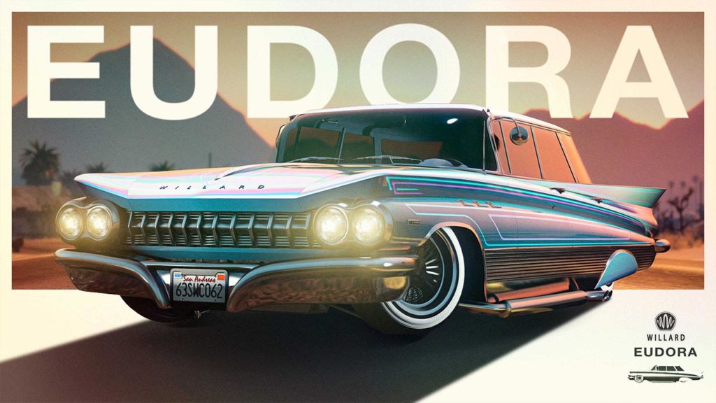 Den helt nya Willard Eudora-bilen finns att köpa under en begränsad tid i GTA Online