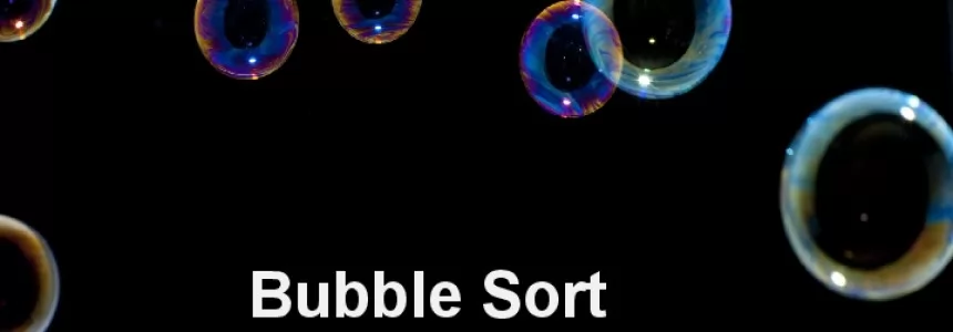 Java-sorteringsalgoritmer: Bubblesortering -   