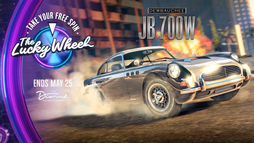 Dewbauchee JB 700W är att vinna på Diamond Casino Podium den här veckan i GTA Online